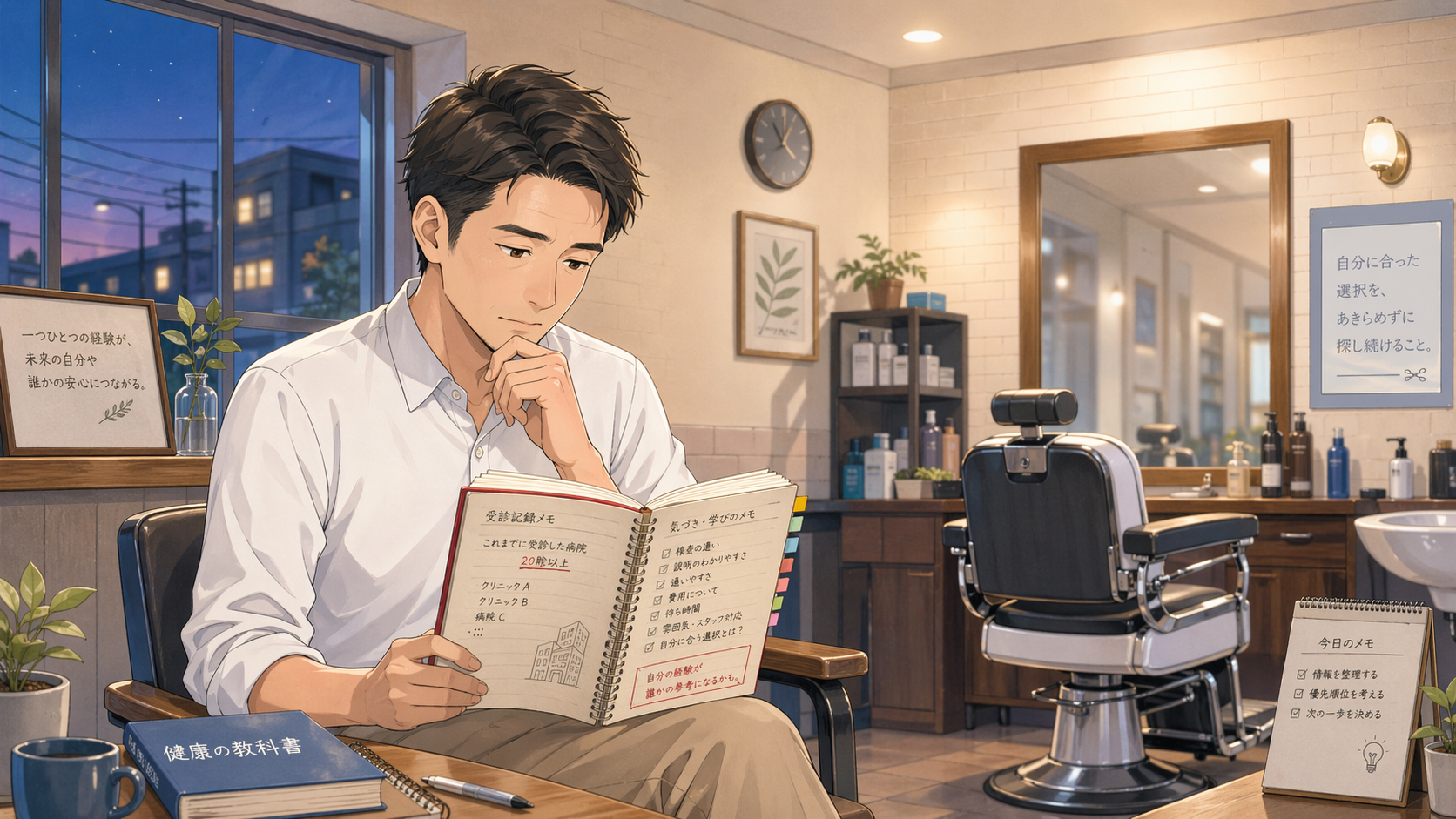 20院のAGAクリニック受診経験を振り返る理容師|薄毛アドバイザー星田洋の現場視点