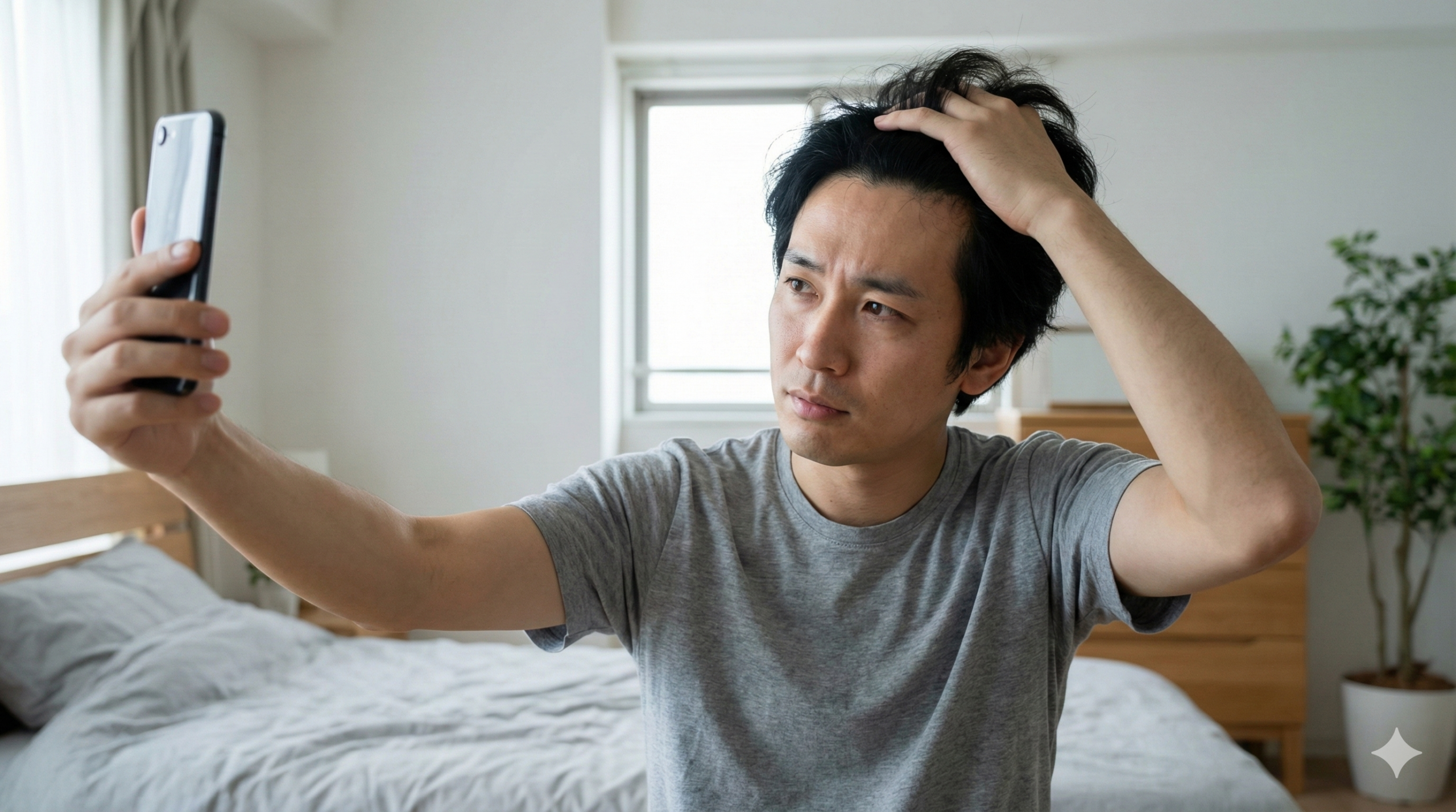30代薄毛が急に増えたと感じたら、まず結論は「1〜3か月前の変化」を確認