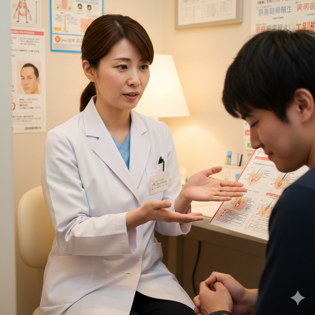薄毛・AGAが気になるときの受診目安：婚活中でも焦らない判断基準