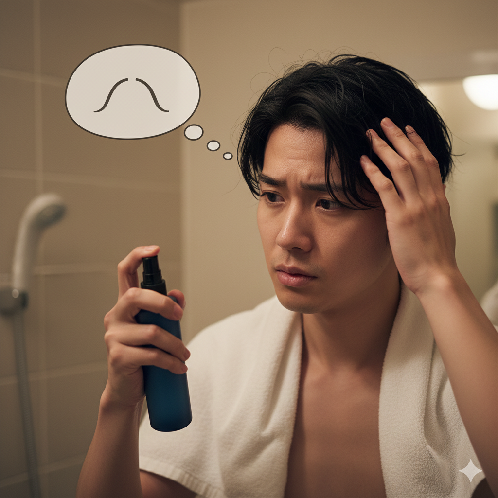 ヘアオイルつけすぎで頭皮かゆい：まず結論