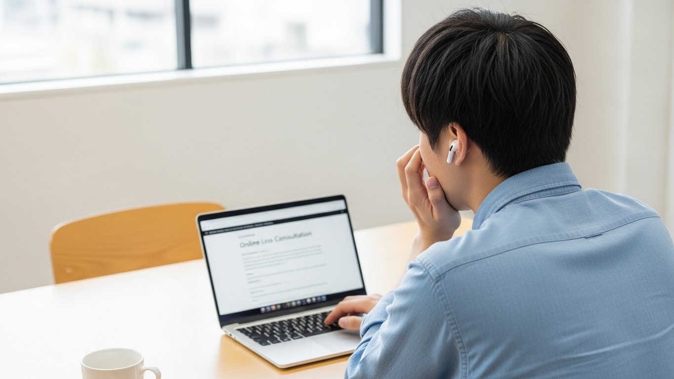 AGAオンライン診療の流れ：予約から受診までの最短ルート