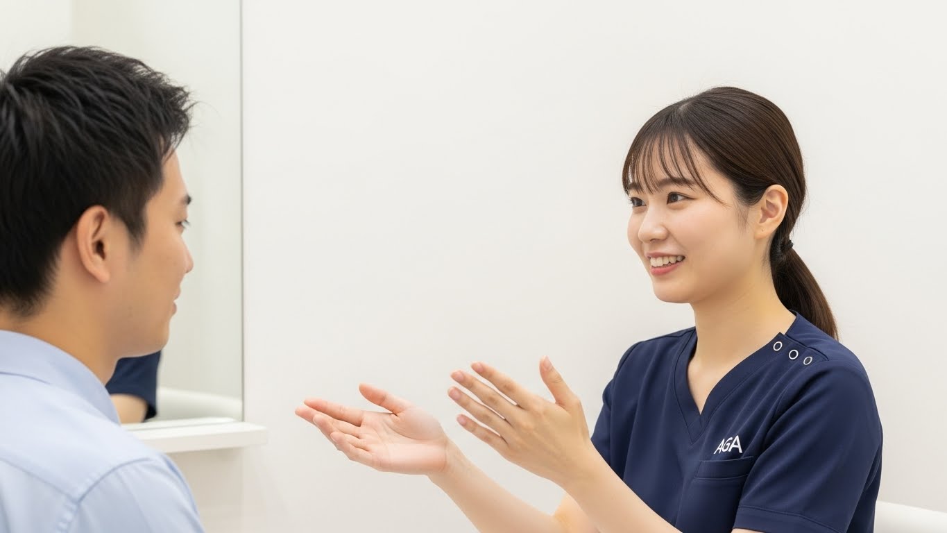 AGA治療の流れ：初診で何するかを最初に把握しよう