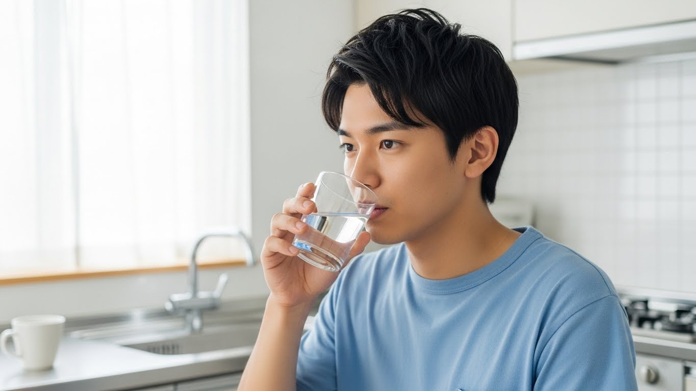 水分不足で抜け毛が増えてハゲる？答えはこう