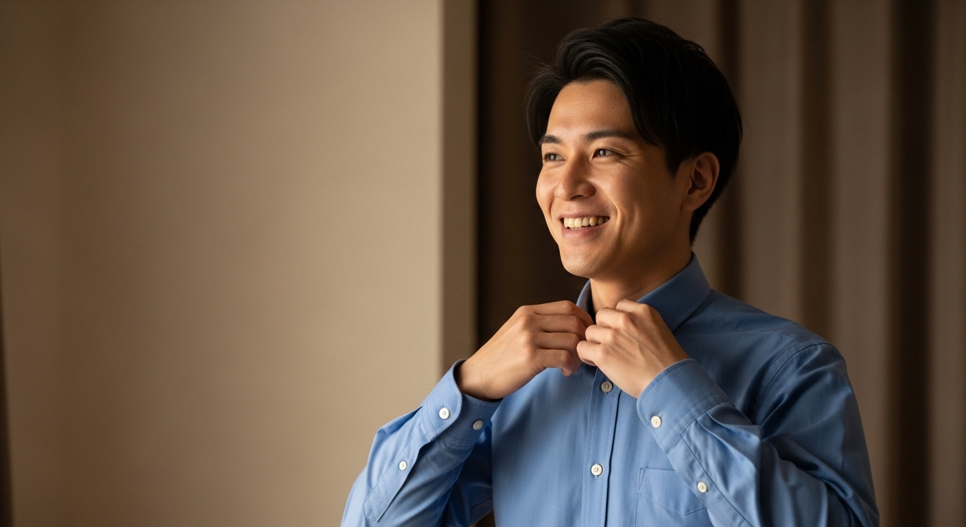 薄毛の面接写真を整える具体策：髪型・ドライヤー・撮影手順