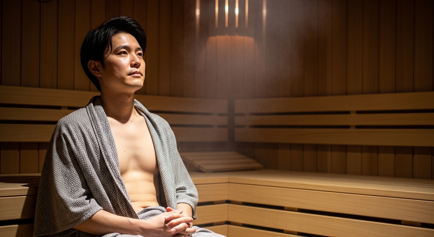 薄毛が不安な人のサウナの入り方