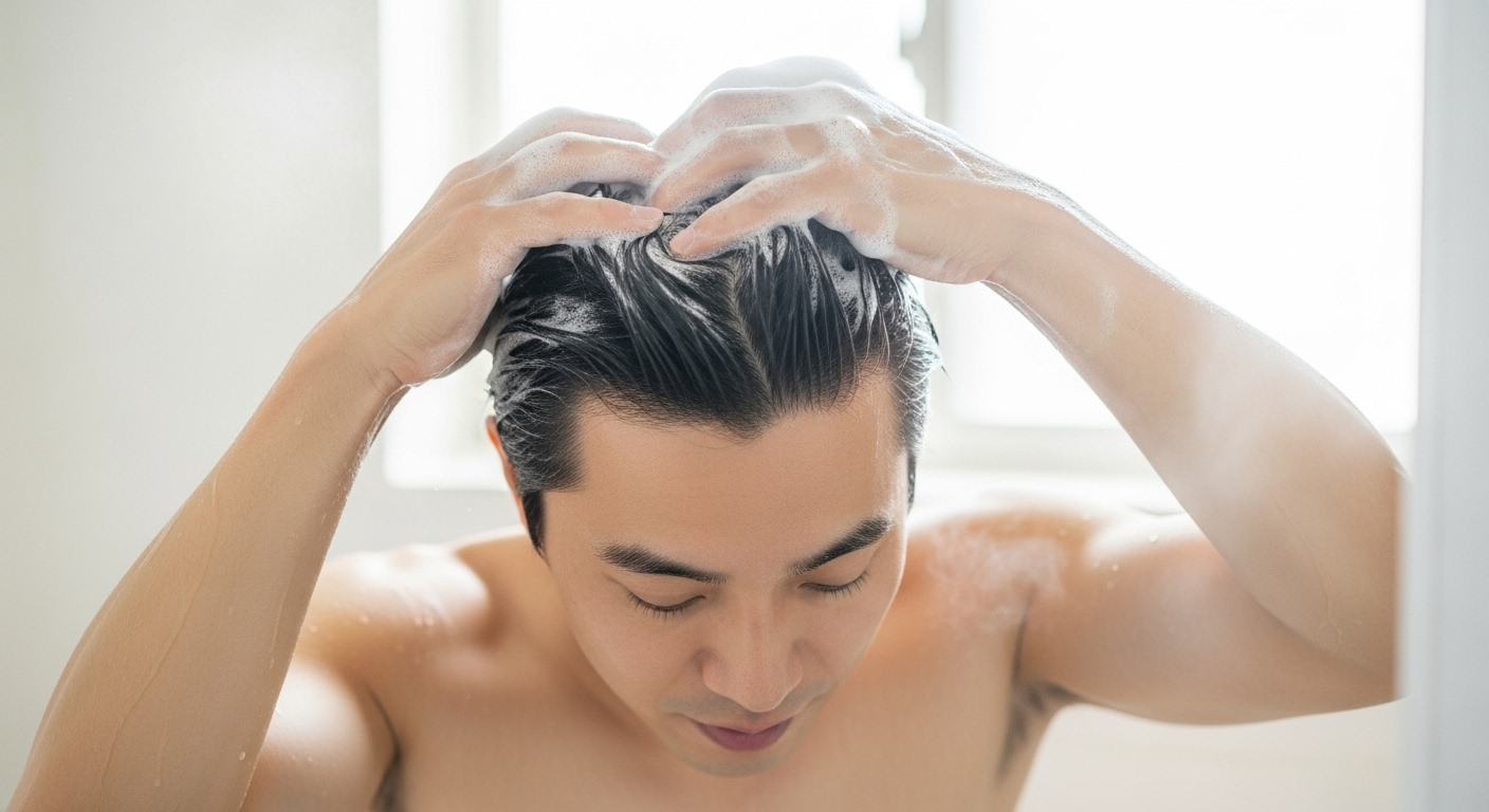 シャンプーの正しいやり方は？結論は「予洗い＋すすぎ」