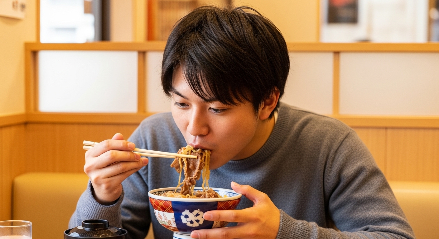 牛丼の食べすぎでハゲる？まず結論と判断軸