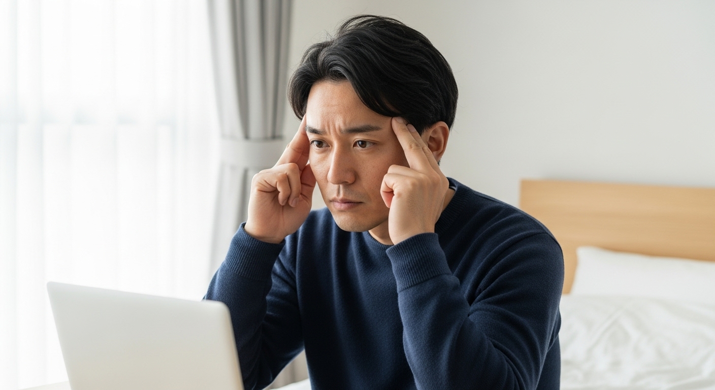 かきむしるのを止める対策手順