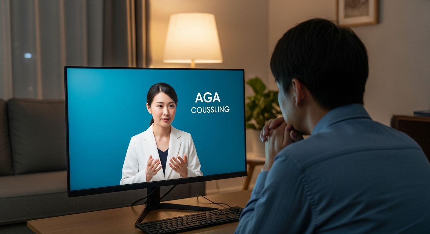 休止期脱毛が長引くときの受診目安