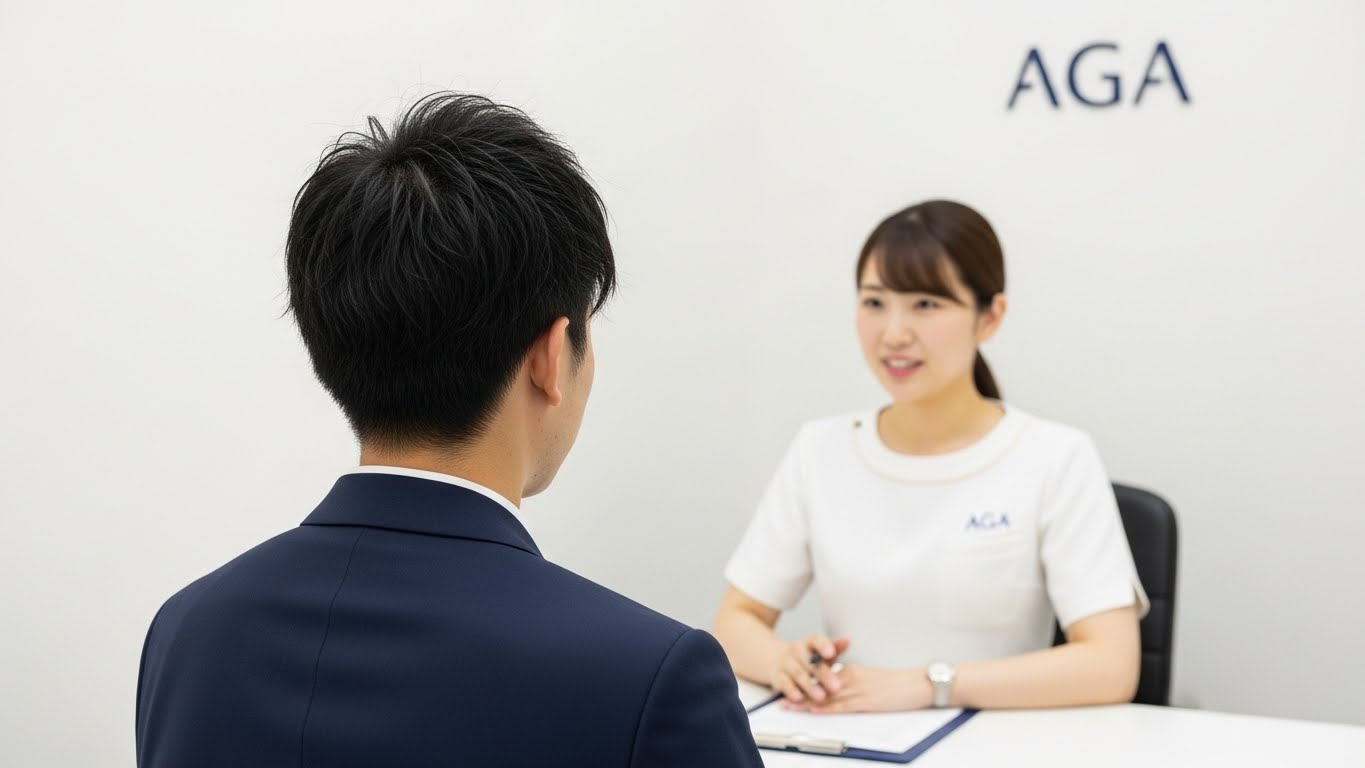 つむじ割れが広がるなら？薄毛・AGAの受診目安