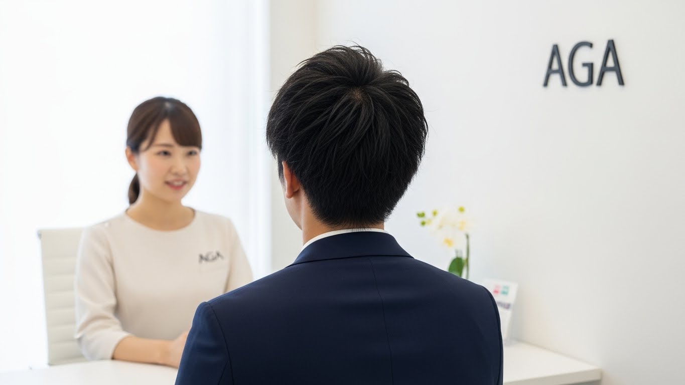 帽子をぬいだ後ぺたんこ対策でも不安が残るなら：薄毛・AGAの受診目安（判断基準）