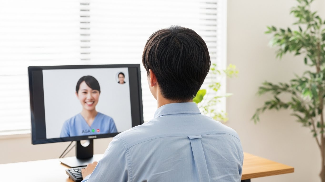 AGA無料カウンセリングで押し切られそうなときの受診目安