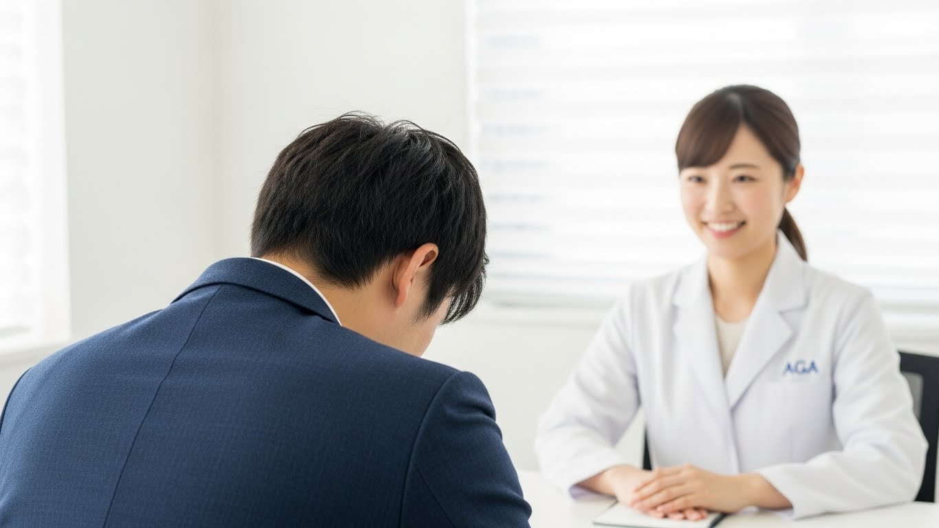 フケが続くときの受診目安（皮膚科とオンライン相談の使い分け）