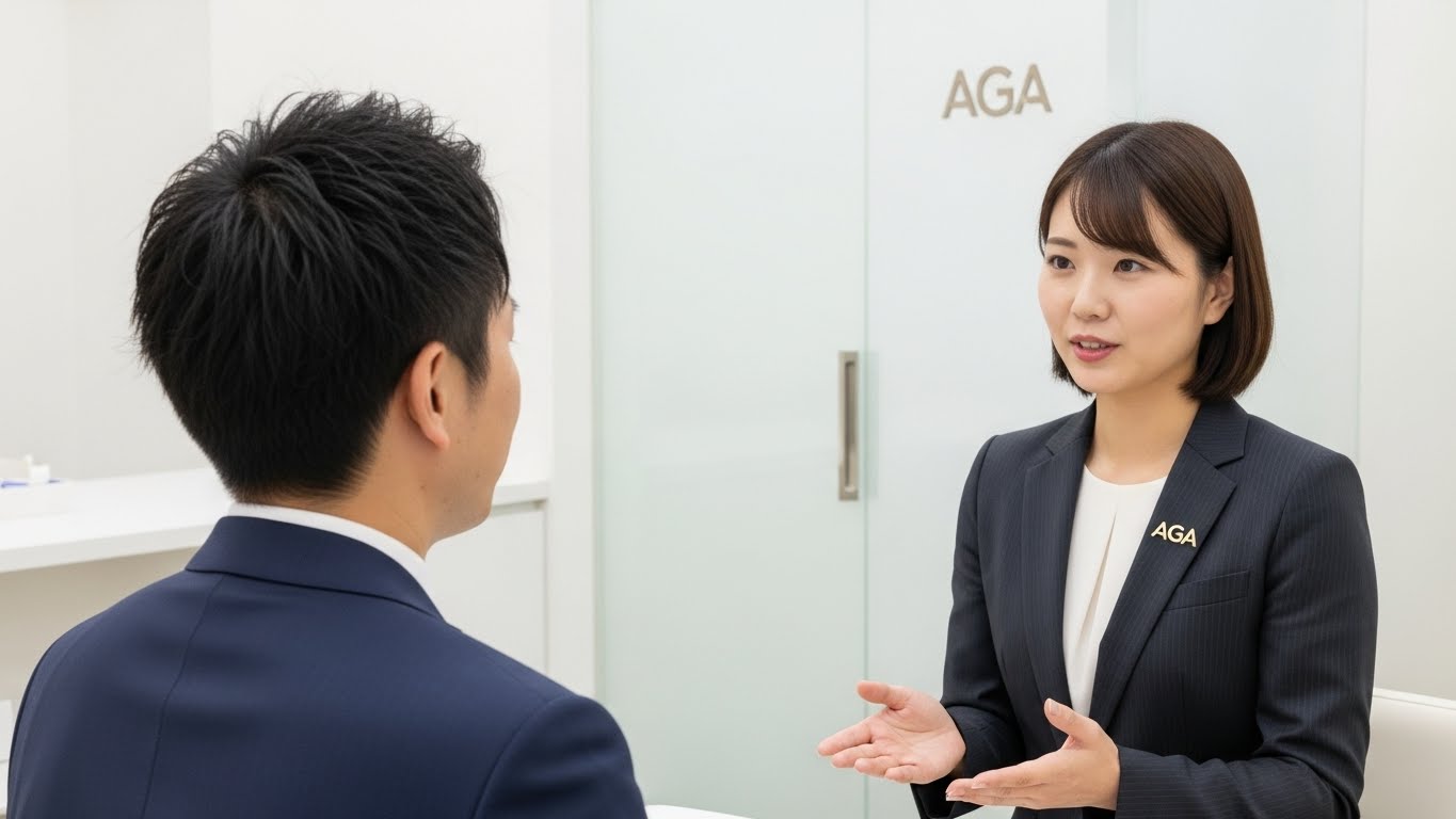 薄毛が不安な人の受診目安（皮膚科/オンラインAGAクリニックの判断基準）