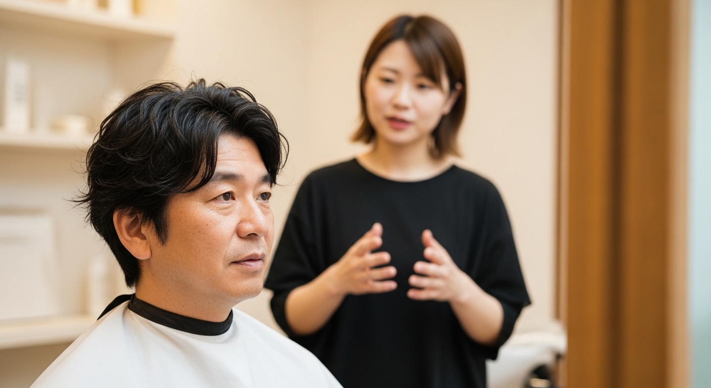 美容室で薄毛カットを成功させる手順（オーダー例テンプレ）