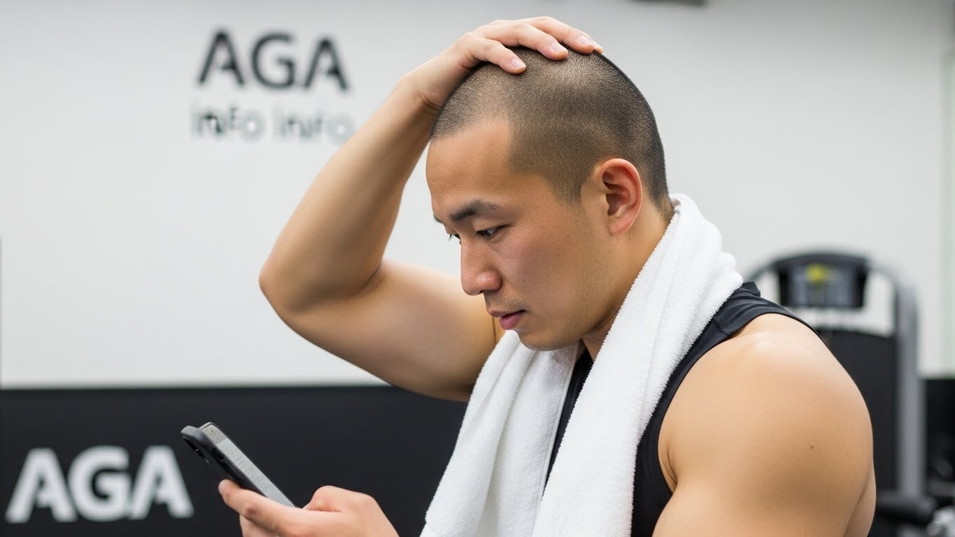 プロテインを飲むとハゲる？まず答え（本当の結論）