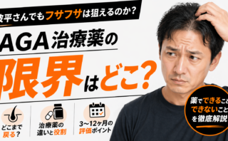 AGA治療薬の限界はどこ？波平さんがAGAクリニックに通って治療薬を飲み続ければフサフサになれるのか？