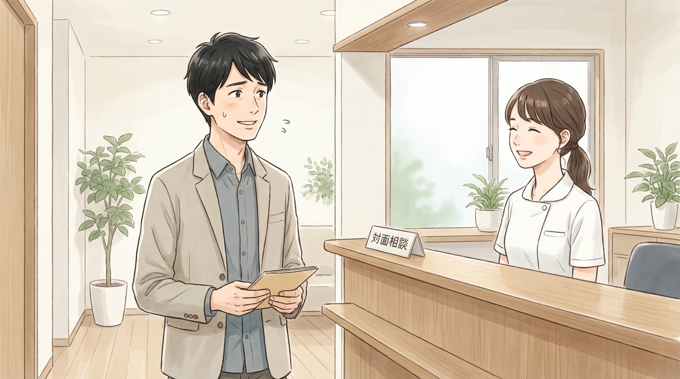 AGAスキンクリニックはどう?対面診療の特徴と料金を整理 6 Man standing in clinic 4483076727