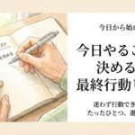 Man writing to do 202604041652