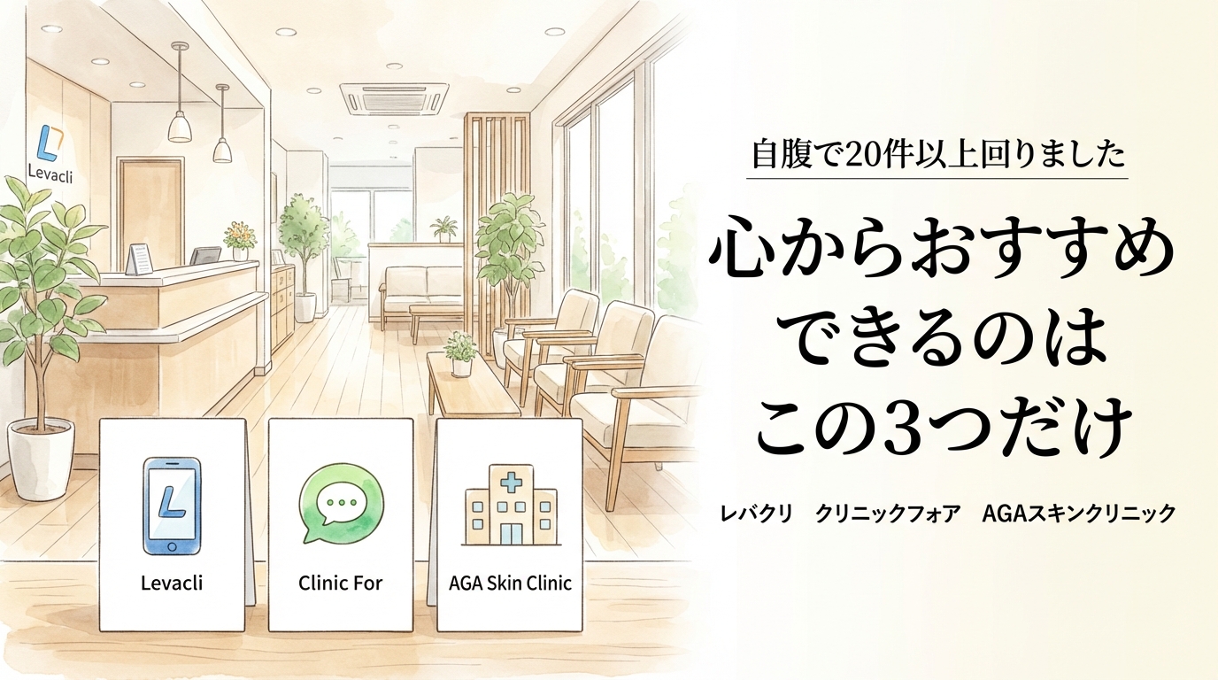 Three recommended clinics 202604041703